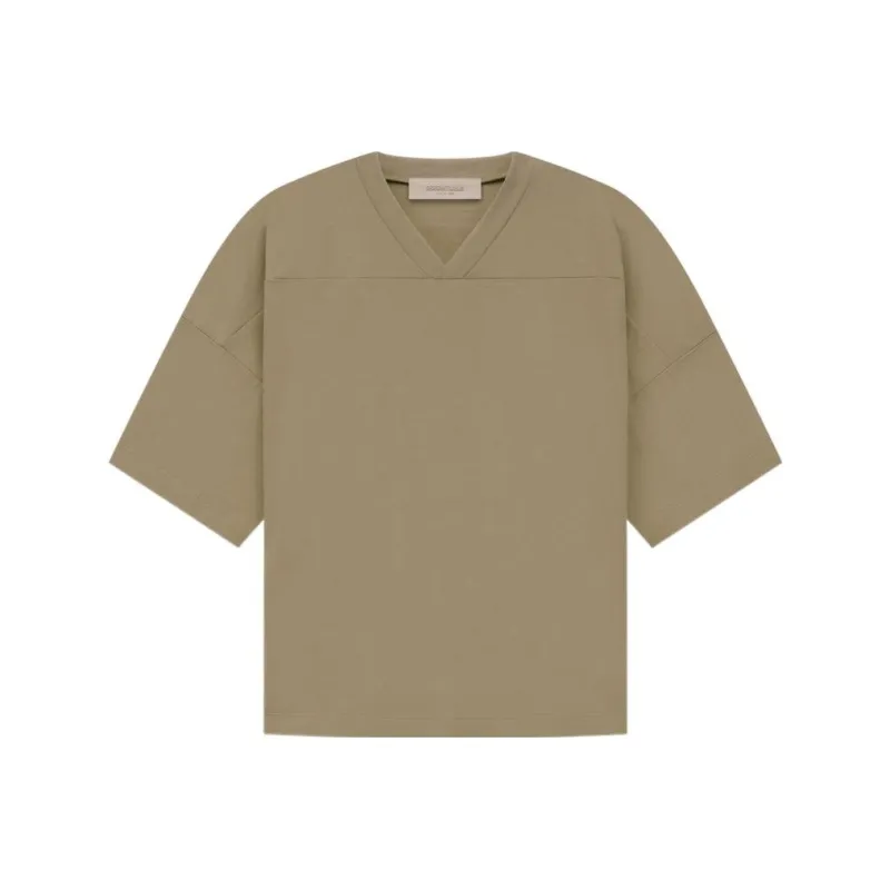 Fear Of God Essentials Women'ss Football Tee Oak-0