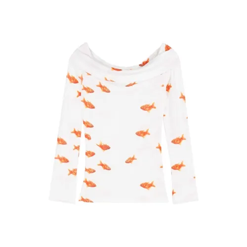 ONEPASS T Shirts Women's White