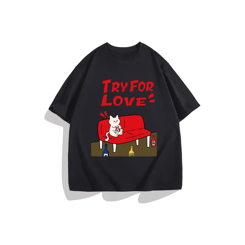 Tryforlove T Shirts Unisex-3