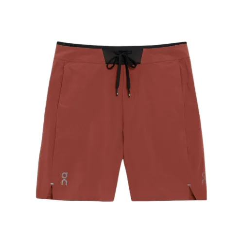 On Sports Shorts Men Rubies