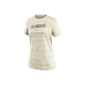 Nike Los Angeles Dodgers Authentic Collection City Connect Velocity Women's Nike Dri FIT Mlb T Shirt