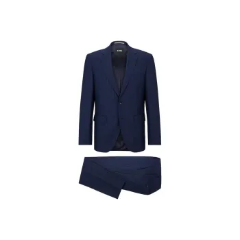 HUGO BOSS Business Suit Men's Blue