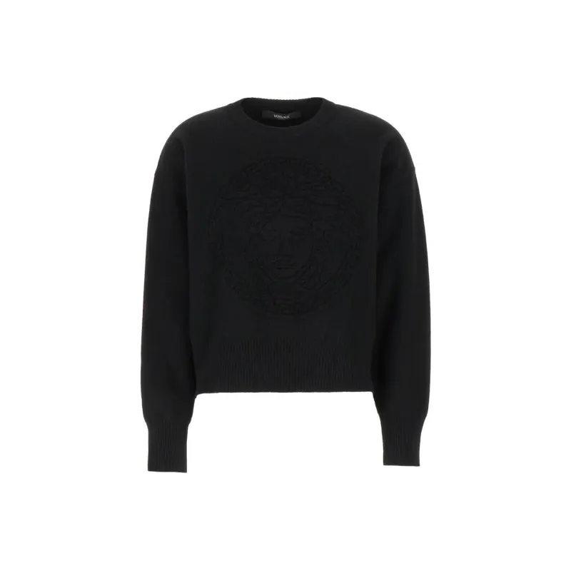 VERSACE Medusa Head Crewneck Jumper-0