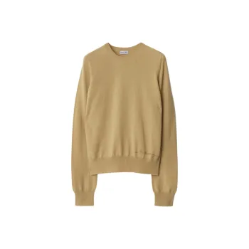 Burberry Logo embroidered Cashmere Jumper