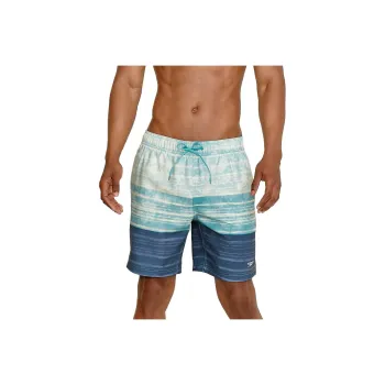 Speedo Floral Reign Redondo Edge Volley Swimming Shorts Men's Blue