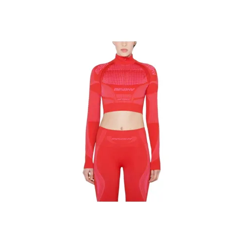 Rotate Crop Tops Womens Purple