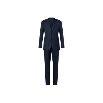 LOUIS VUITTON Single Breasted Wool Pont Neuf Suit
