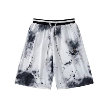FireMonkey Sports Shorts Unisex Tie Dye White