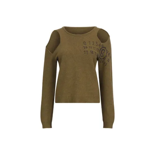 MM6 Maison Margiela Crewneck Cut Out Jumper