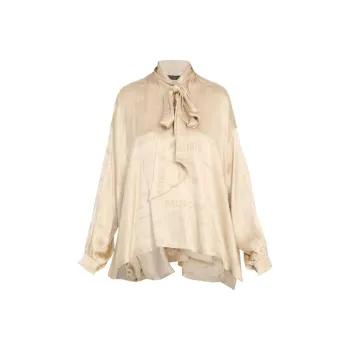 Balenciaga Bal Paris Silk Blouse