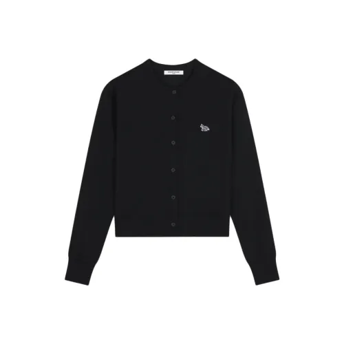 Maison Kitsune Baby Fox Patch Knit Cardigan