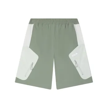 FILA Casual Shorts Men Pine Resin Green