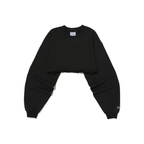 Champion Crop Tops Women's Black