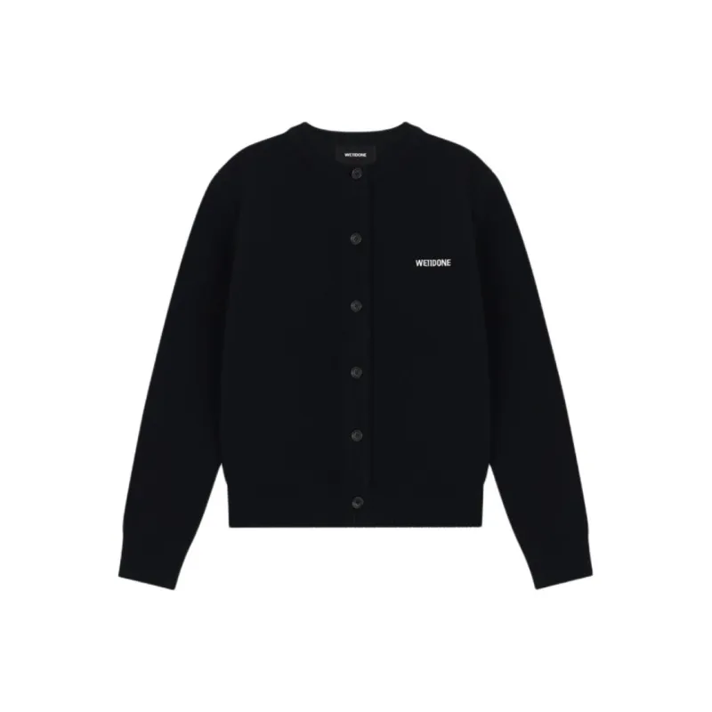 WE11DONE Round-neck Cardigan-0