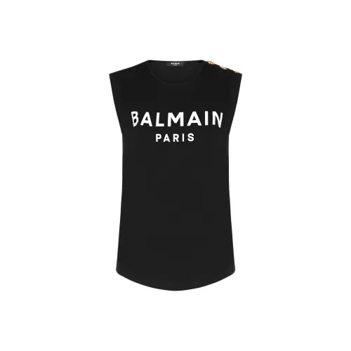 BALMAIN Button rib T Comme shirt