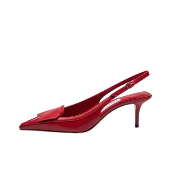 Jimmy Choo Frances Slim Heel High Heels 6cm Women's Red