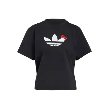 adidas originals Hello Kitty T Shirt Black