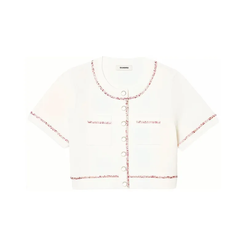 Sandro Regular T Shirt Women's White-0