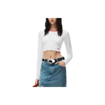Alexander Wang SS24 Regular T Shirt Women's White