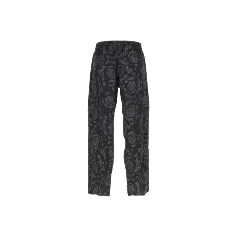 VERSACE Pattern Printed Pyjama Trousers-1