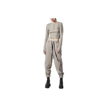 THOM KROM Crop Tops Women's Gray
