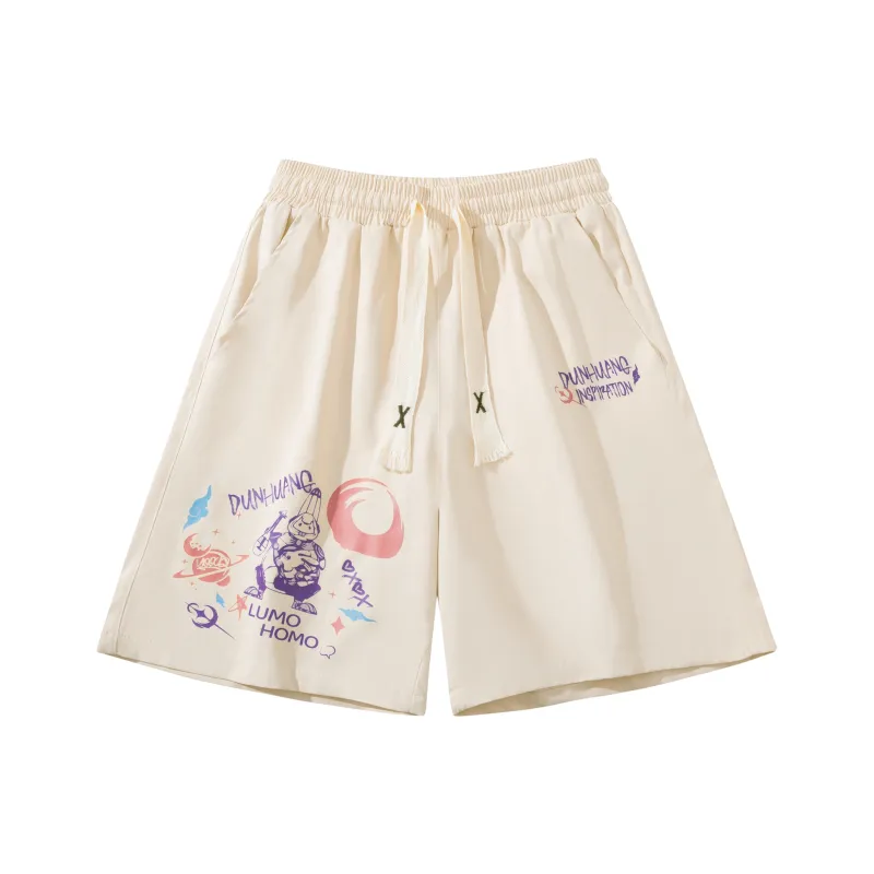 DUNHUANG INSPIRATION Casual Shorts Unisex-4
