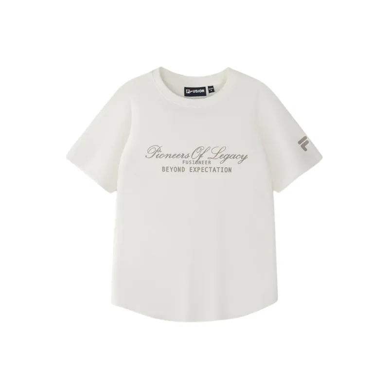 FILA FUSION FUSIONEERFUSION LIFE T Shirt Women's Cloud White WT-0
