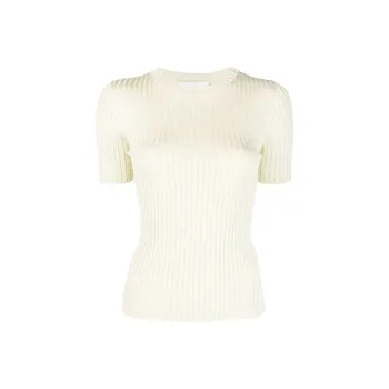 NANUSHKA Short Sleeved Knitted T Shirt
