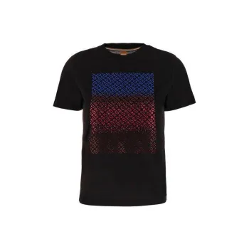 HUGO BOSS Logo Embellished Crewneck T Shirt