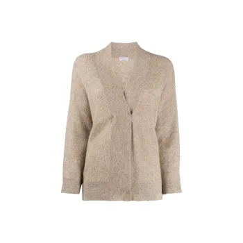 Brunello Cucinelli Loose Fit Sweater Women's Brown