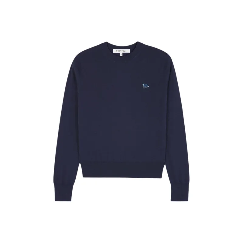 Maison Kitsune Baby Fox Patch Jumper-0