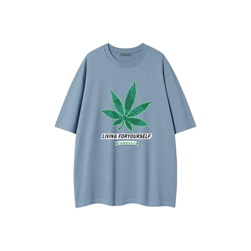FAIRWHALE Drop Shoulder Sleeve T Shirt Unisex-16