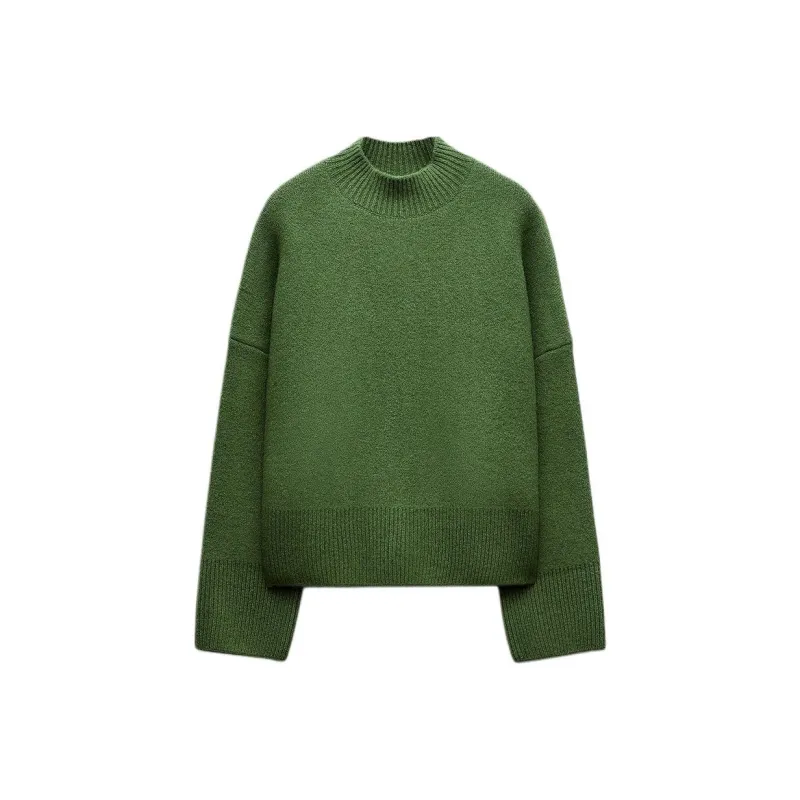 ZARA Sweaters Women's Green-0
