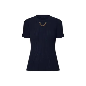 LOUIS VUITTON Ribbed Knit Top