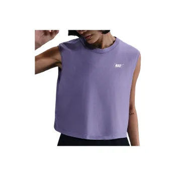 Nike Sportswear Club Women's Sleeveless Cropped Graphic T Shirt