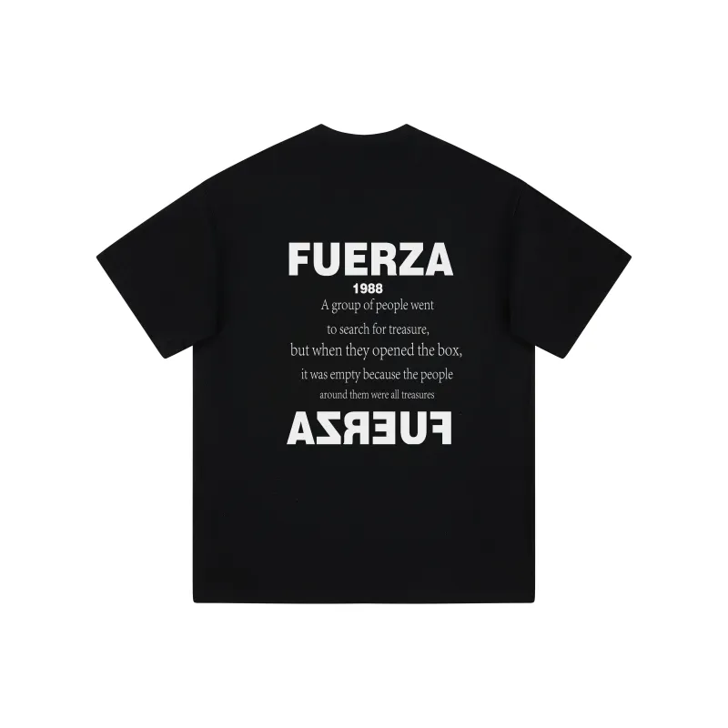 FUERZA Short Sleeved T Shirts Unisex-0