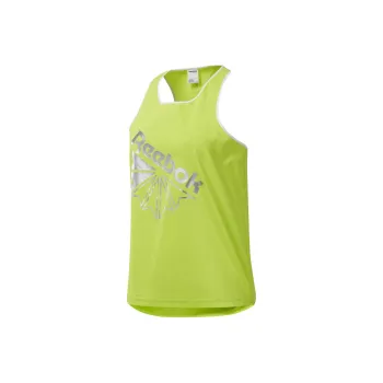 Reebok T-Shirt Women's Neon Stone Gray