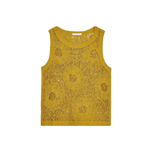 ZARA Tank Tops Women's Deep Sand Brown
