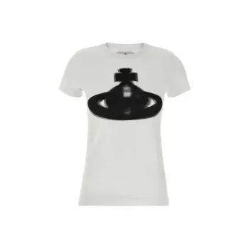 Vivienne Westwood Orb Printed Crewneck T Shirt