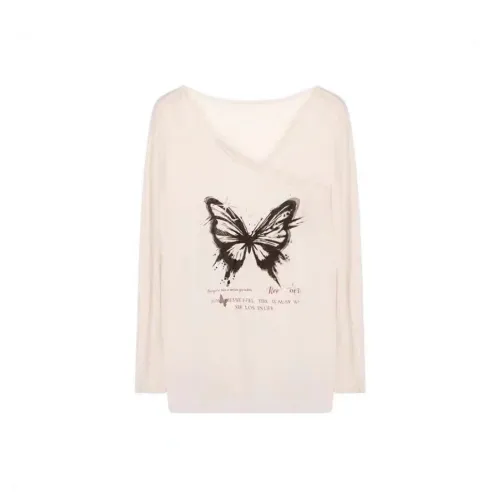 PLAY BUSH T Shirt Women's Apricot