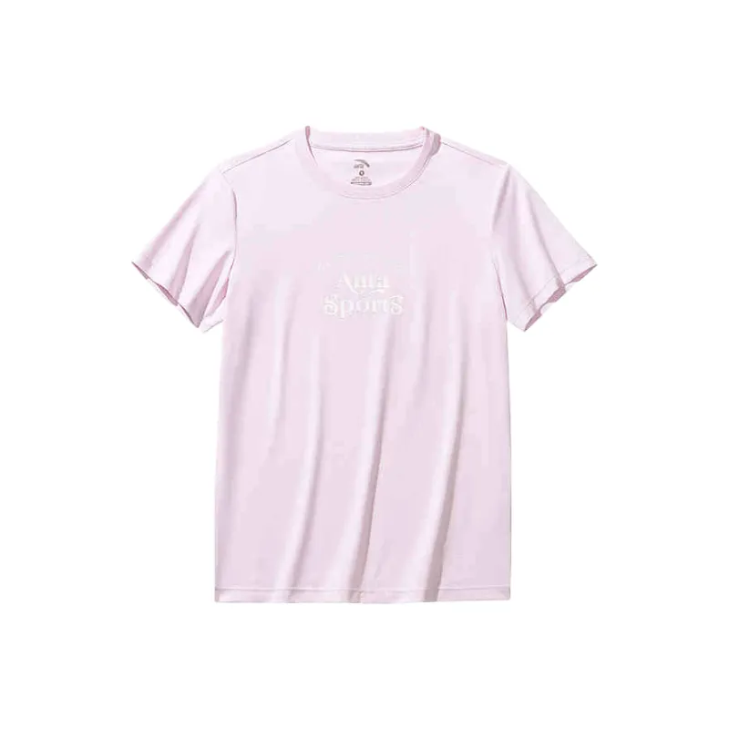 Anta Sports Lifestyle Collection Lifestyle Collection T-Shirt Women's Ice Sand Pink-0