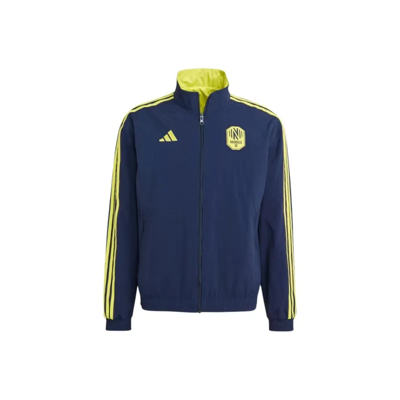 Adidas NASHVILLE SC ANTHEM JACKET Soccer Jerseys Men's Navy Blue-0