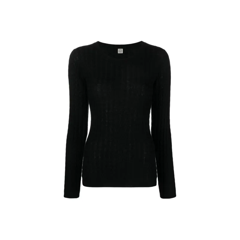 TOTEME Cable-knit Wool Jumper-0