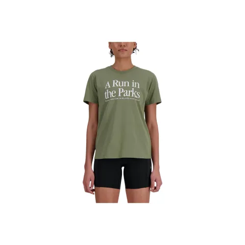 New Balance T-Shirt Women's Olive