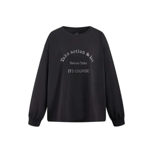 A21 Drop Shoulder Sleeve T Shirt Women's