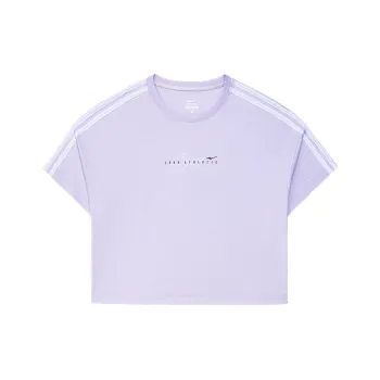 Erke SORONA Cool Series Crop Tops Women's Purple Shell