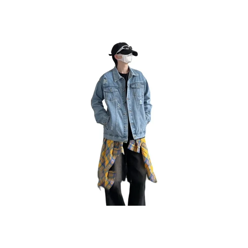 SIL VITIN Denim Jackets Unisex-4
