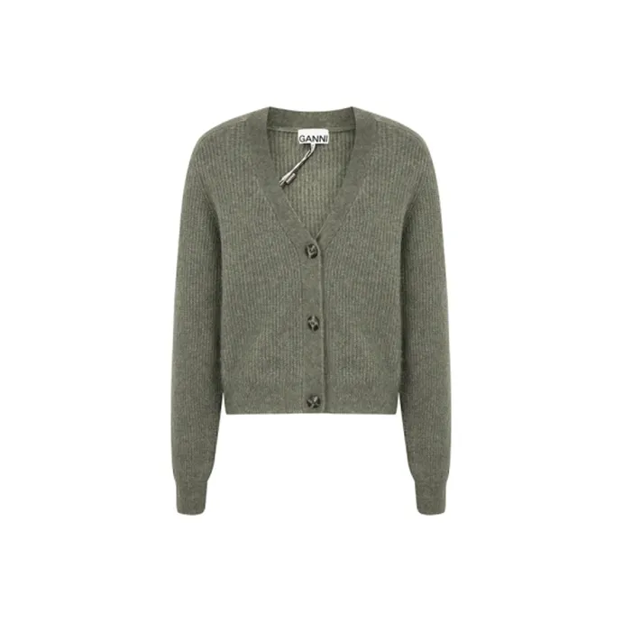 GANNI Sweaters Women's Green-0