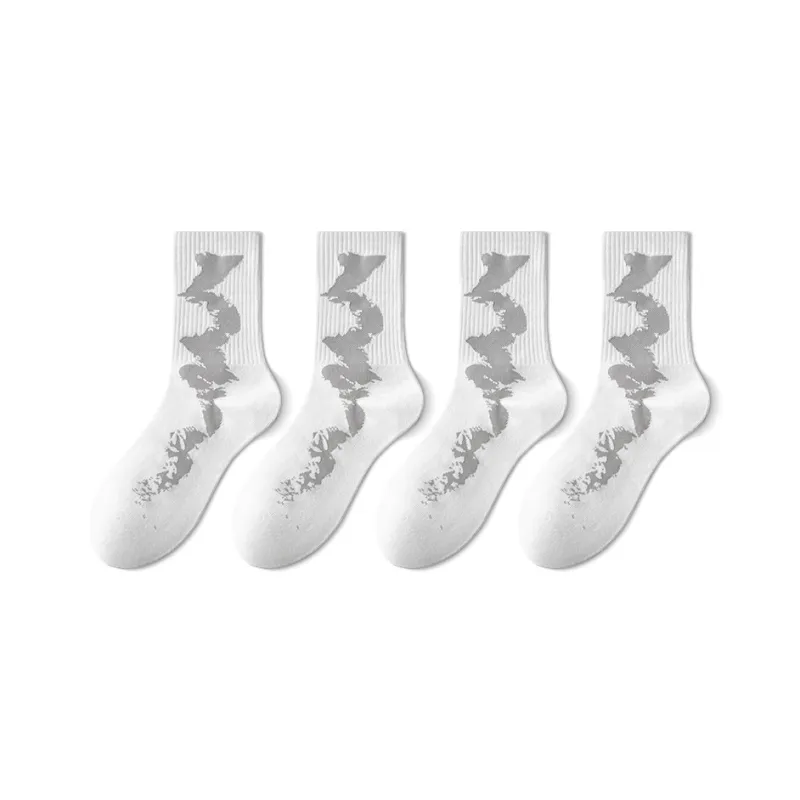 Taste The Color Knee High Socks Unisex 4 Pack-5