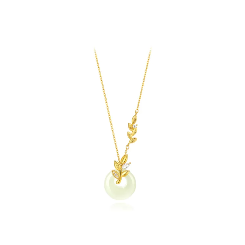 CANHUI Chalcedony Necklaces Women's-0